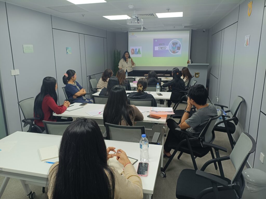 Stress Management Training – NongHyup Finance Myanmar img 20260721 134520